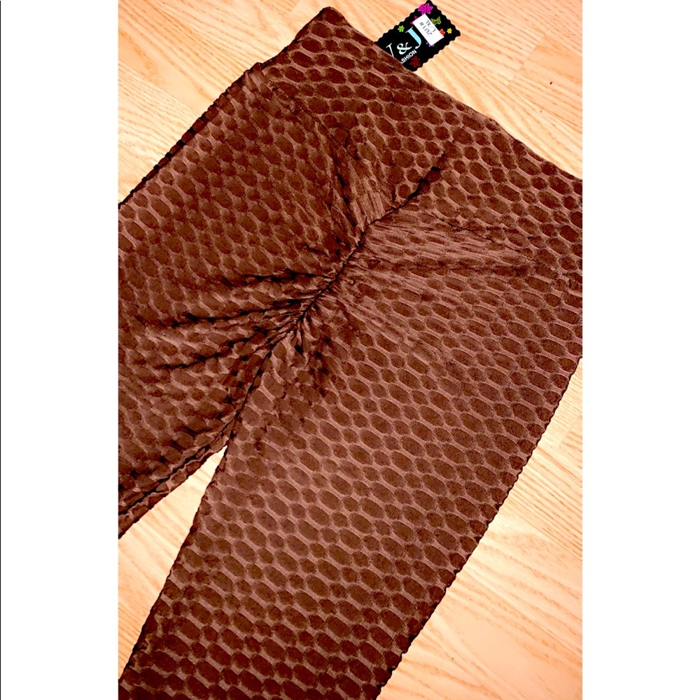 Honeycomb Anti Cellulite leggings. High waisted